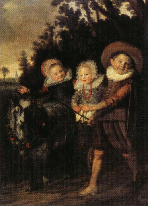 HALS, Frans The Group of Children china oil painting image